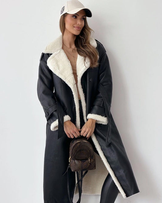 Stiluxe™ Teddy-Mantel – Eleganz für den Winter